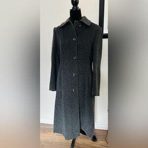 Mallia Vintage Alpaca and Mohair Blend Coat